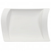 Тарілка для маринадів Villeroy & Boch NewWave 21х15 см преміум фарфор білий 10-2525-3570