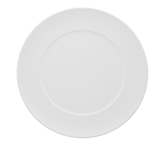 Тарілка кругла плоска Villeroy & Boch Sedona Ø32 см преміум фарфор білий 16-3356-2590