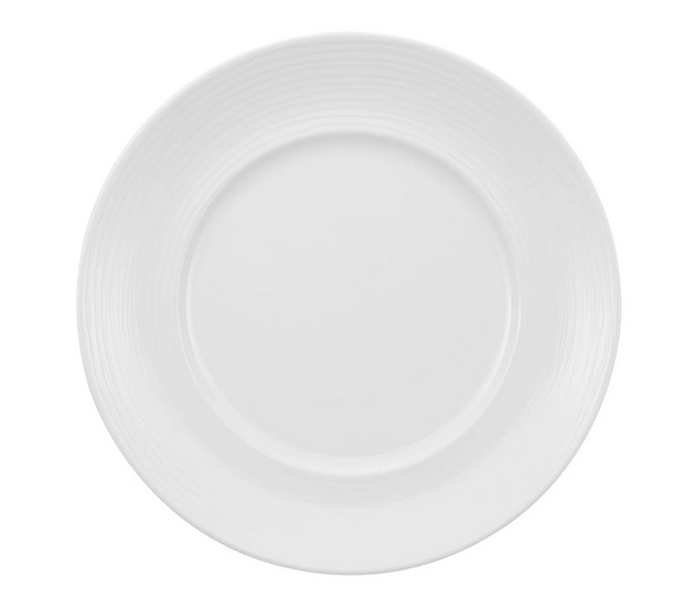 Тарелка круглая плоская Villeroy & Boch Sedona Ø25 см премиум фарфор белый 16-3356-2630