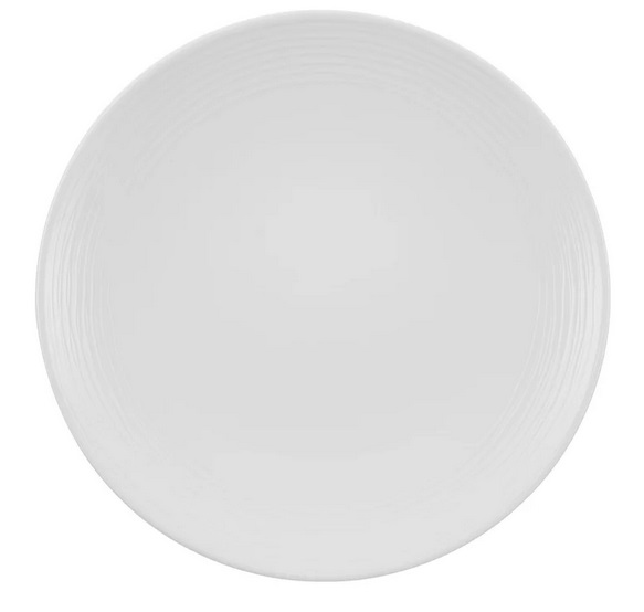 Тарелка круглая плоская Villeroy & Boch Sedona Ø25 см премиум фарфор белый 16-3356-2631