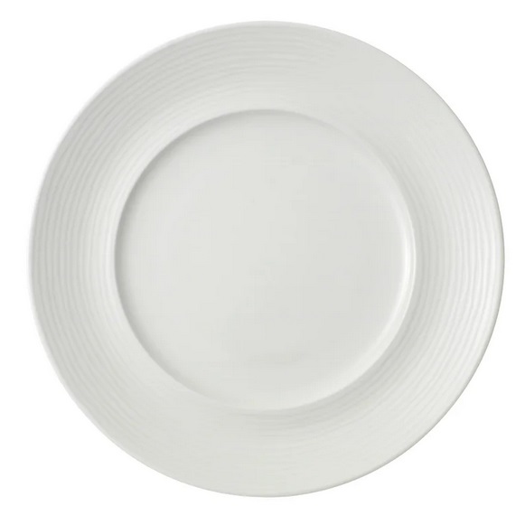 Тарілка кругла плоска Villeroy & Boch Sedona Ø29 см преміум фарфор білий 16-3356-2796