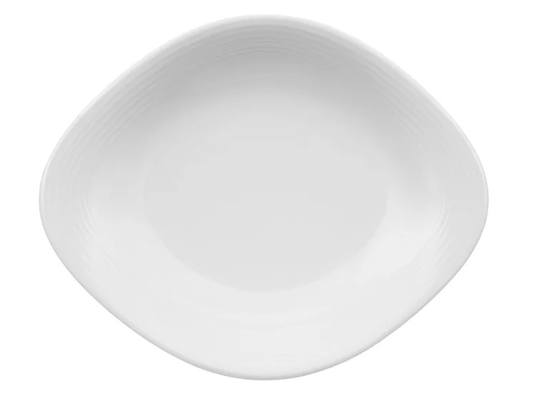 Тарілка овальна Villeroy & Boch Sedona 26х21 см преміум фарфор білий 16-3356-2730