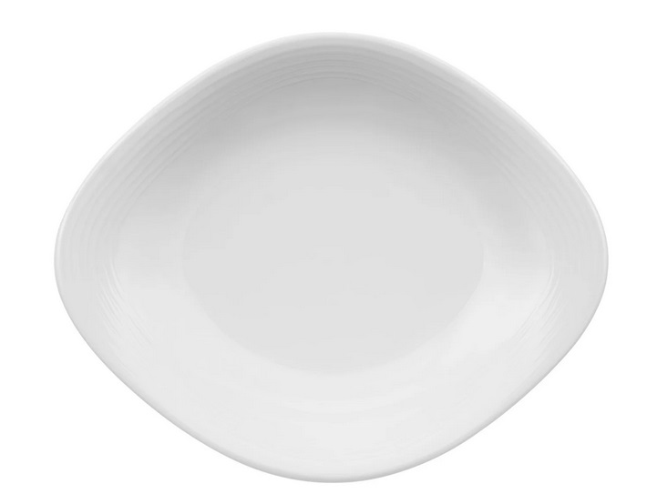 Тарелка овальная Villeroy & Boch Sedona 36х25 см премиум фарфор белый  16-3356-2720