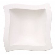 Салатниця Villeroy & Boch NewWave 25х25 см преміум фарфор білий 10-2525-3330
