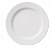 Тарілка кругла плоска Villeroy & Boch Sedona Function Ø24 см преміум фарфор білий 16-4003-2630