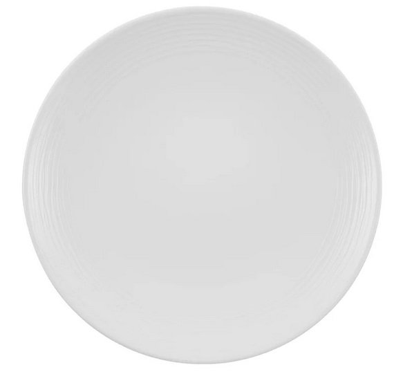 Тарілка кругла плоска Villeroy & Boch Sedona Ø25 см преміум фарфор білий 16-3356-2631