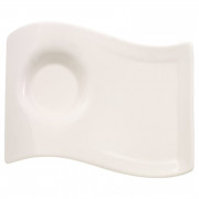 Блюдце Villeroy & Boch NewWave Caffe 17х13 см премиум фарфор белый 10-2484-2831