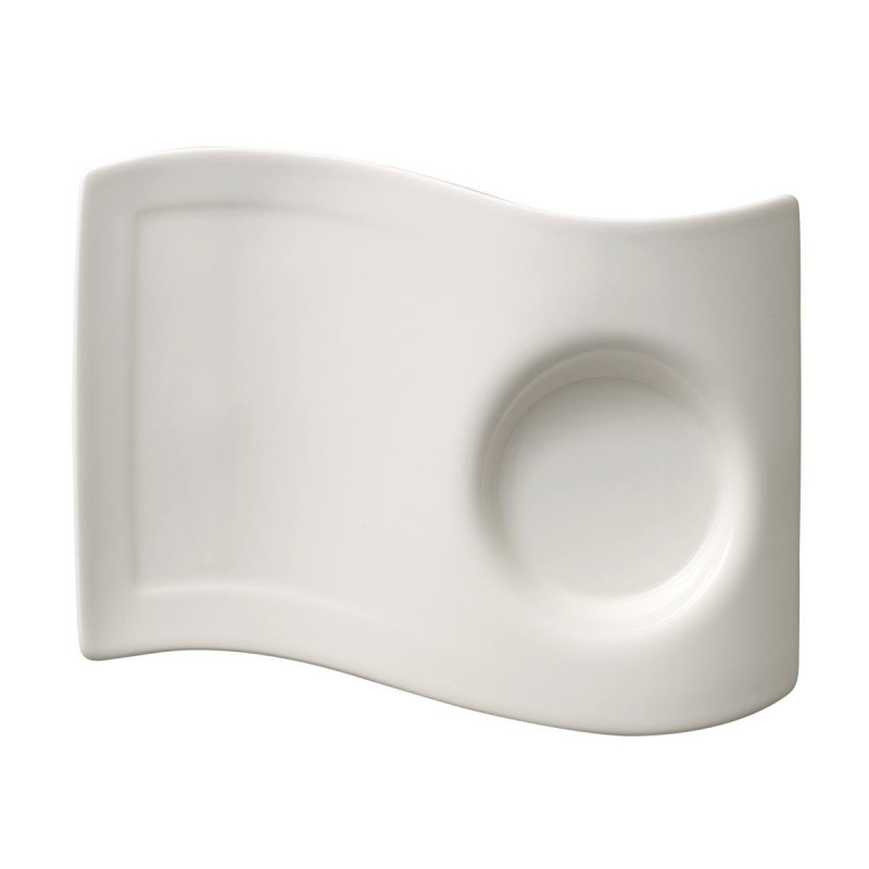 Блюдце Villeroy & Boch NewWave Caffe 20х14 см премиум фарфор белый 10-2484-2832