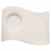 Блюдце Villeroy & Boch NewWave Caffe 22х17 см премиум фарфор белый 10-2484-2830
