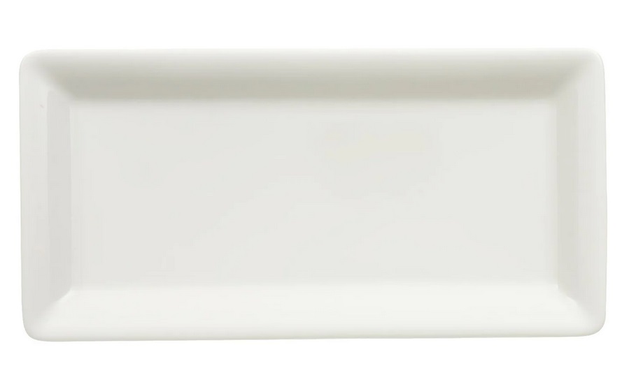 Блюдо прямоугольное Villeroy & Boch Pi Carré 24х12 см премиум фарфор белый 16-3334-2851