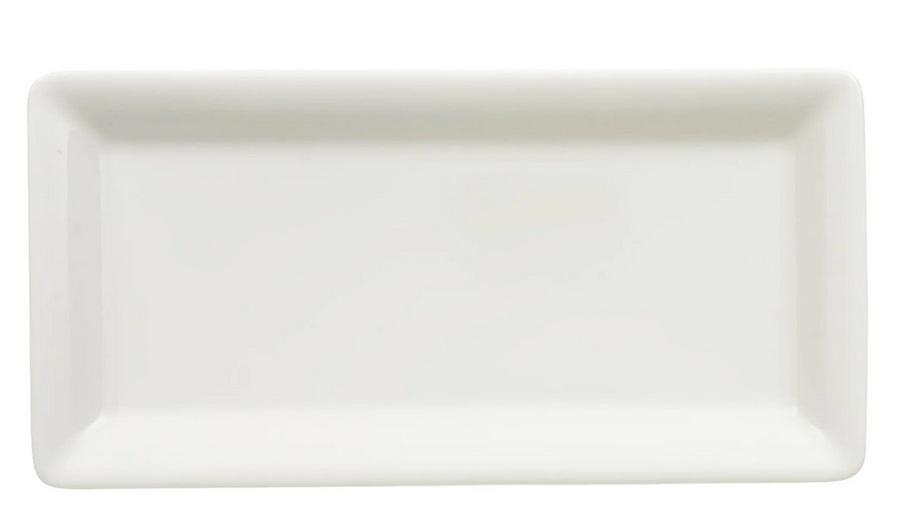 Блюдо прямоугольное Villeroy & Boch Pi Carré 24х12 см премиум фарфор белый 16-3334-2851