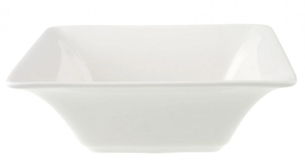 Чаша глибока квадратна Villeroy & Boch Pi Carré 16х16 см преміум фарфор білий 16-3334-3935