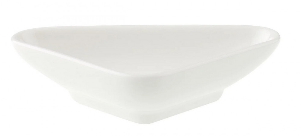 Чаша треугольная Villeroy & Boch Pi Carré 11х7 см премиум фарфор белый 16-3334-3836