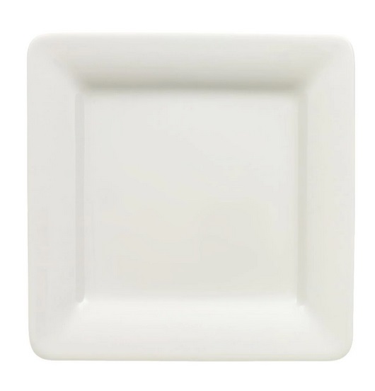Тарелка квадратная плоская Villeroy & Boch Pi Carré 12х12 см премиум фарфор белый 16-3334-2190
