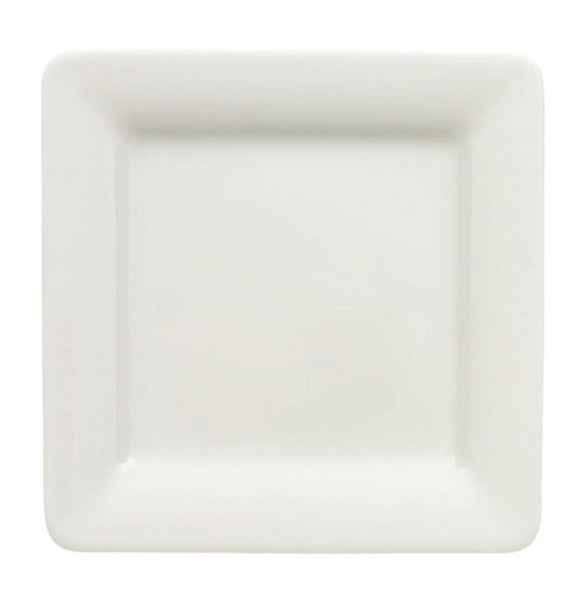 Тарелка квадратная плоская Villeroy & Boch Pi Carré 12х12 см премиум фарфор белый 16-3334-2190