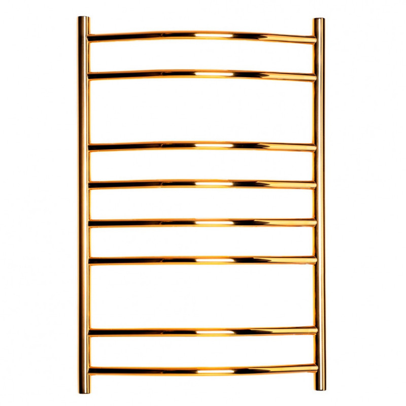 Рушникосушка водяна Navin Камелія 500х800 мм нержавіюча сталь золото 00-407020-5080