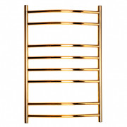 Полотенцесушитель водяной Navin Камелия 500х800 мм нержавеющая сталь золото 00-407020-5080