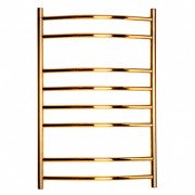 Полотенцесушитель водяной Navin Камелия 500х800 мм нержавеющая сталь золото 00-407020-5080