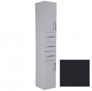 Пенал для ванної Fancy Marble підвісний 30х37 см МДФ/ДСП сірий П-2С