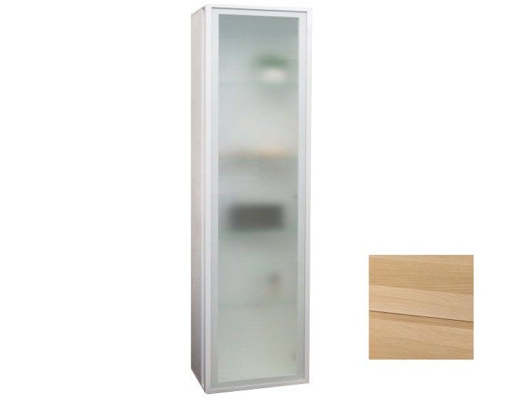 Пенал для ванної Fancy Marble Barbados 38х28 см підвісний шпон дуб ПBarbados3ш