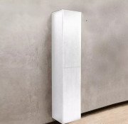 Пенал для ванної Fancy Marble Devon 35х40 см МДФ/ДСП білий 32717012200