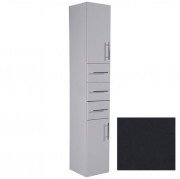 Пенал для ванної Fancy Marble підвісний 30х37 см МДФ/ДСП сірий П-2С