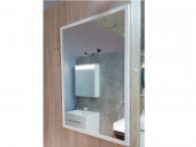 Дзеркало у ванну кімнату Fancy Marble 50х70 см біла рама 5070MW