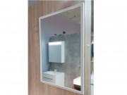 Дзеркало у ванну кімнату Fancy Marble 60х70 см алюмінієва рама 6070МА