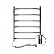 Рушникосушарка електрична Navin Блюз 480х600 ліва Digital сенсор з таймером нержавіюча сталь хром 10-006133-4860