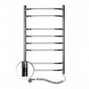 Рушникосушарка електрична Navin Блюз 480х800 права сенсор з таймером нержавіюча сталь хром 10-006033-4880