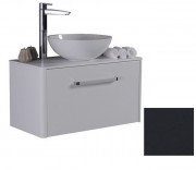 Тумба подвесная Fancy Marble Fiji 89,2x39,5 см с раковиной Mona МДФ серый FIJI 900C