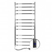 Электрический полотенцесушитель Navin Блюз 480х1200 левый сенсор с таймером нержавеющая сталь хром 10-006133-4812