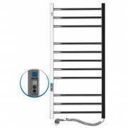 Электрический полотенцесушитель Navin Классик Квадро 500х1000 Digital правый нержавеющая сталь хром 10-016052-5010