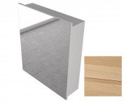 Дзеркальна шафа Fancy Marble 60х16, 4 см шпон дуба ШЗ-700ш