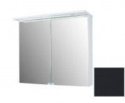 Дзеркальна шафа Fancy Marble 80х27 см ДСП сірий ШЗ-10 С