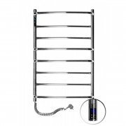 Рушникосушарка електрична Navin Омега 530х800 лівий сенсор з таймером нержавіюча сталь хром 10-015133-5380