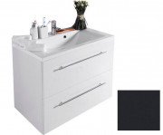 Тумба подвесная Fancy Marble Goa 79,4х50,5 см с раковиной Dallas 800 МДФ серый ШН-72С