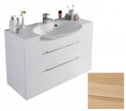 Тумба подвесная Fancy Marble Sumatra-2 80,7х55,8 см с раковиной Carme 800 шпон дуба SUM2-800Nш