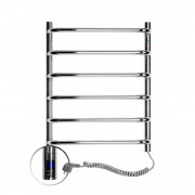 Электрический полотенцесушитель Navin Симфония 480х600 правый сенсор с таймером нержавеющая сталь хром 10-009033-4860