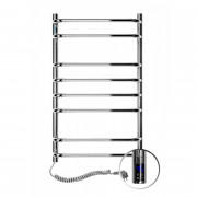 Рушникосушарка електрична Navin Симфонія 480х800 ліва сенсор з таймером нержавіюча сталь хром 10-009133-4880