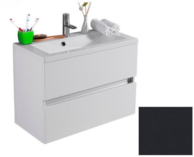 Тумба подвесная Fancy Marble Rodos 69х34,2 см с раковиной Elina 700 МДФ серый Rodos 70С