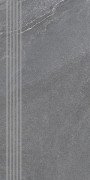 Ступінь Nowa Gala Stonehenge Dark Grey lappato mat 59,7х29,7 см 5900423042753
