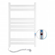 Рушникосушарка електрична Navin Ellipse 500х800 Digital лівий пофарбована сталь білий оксамит 12-845152-5080