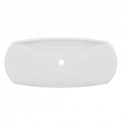 Раковина для ванной Fancy Marble Quant 79,5х39,5 см искусственный камень белый 7608101