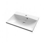 Раковина для ванної Fancy Marble Amelia 60х46 см штучний камінь білий матовий 0706103