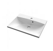 Раковина для ванної Fancy Marble Amelia 60х46 см штучний камінь білий матовий 0706103