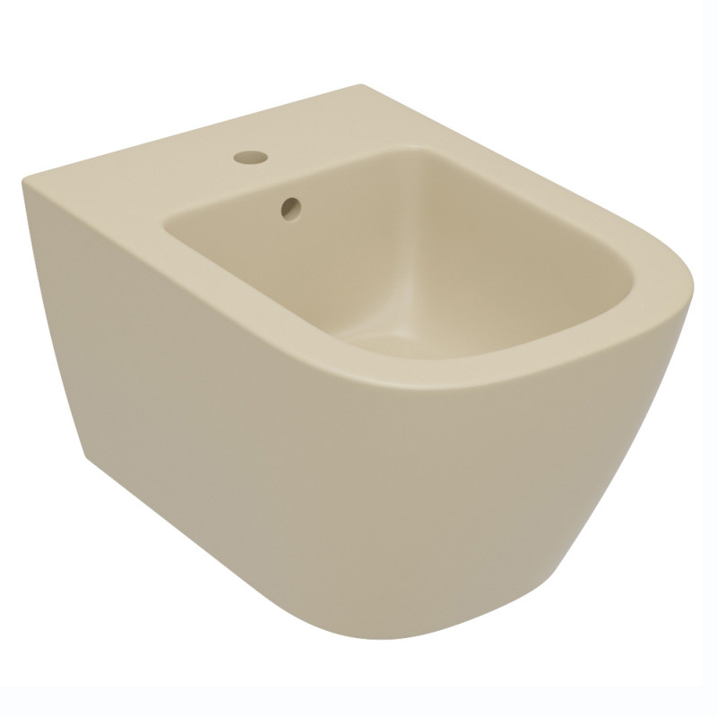 Биде подвесное Volle Solo 36х53,5 см керамика матовый капучино 13-55-112Capp