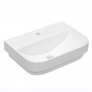 Раковина для ванної Volle Solo 54х39,5 см накладна/підвісна кераміка білий 13-55-113