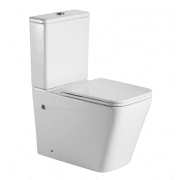 Унітаз-компакт підлоговий Volle Libra Rimless 37,5х67,5 см кераміка білий 13-41-566