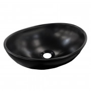 Раковина для ванной накладная Volle 40,5х33 см керамика черный матовый 13-01MBlack-180